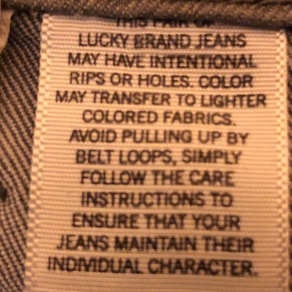 Lucky Brand Preloved Jeans B20 - Picture 5 of 11